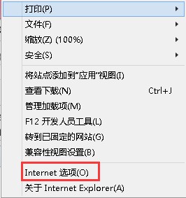 Internet选项