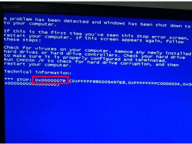 win8系统蓝屏提示代码0x000007b故障