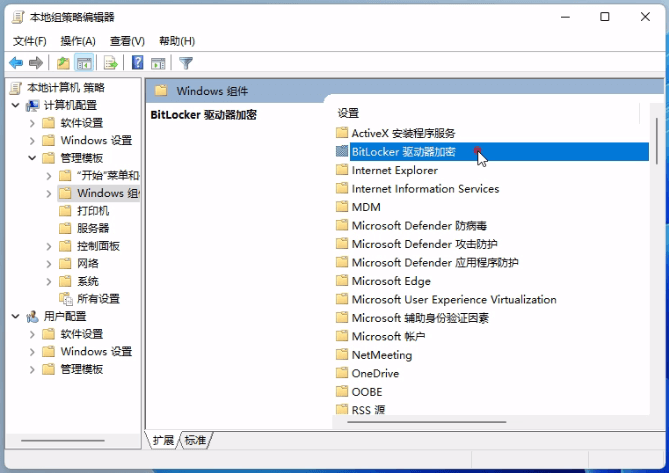 BitLocker 驱动器加密