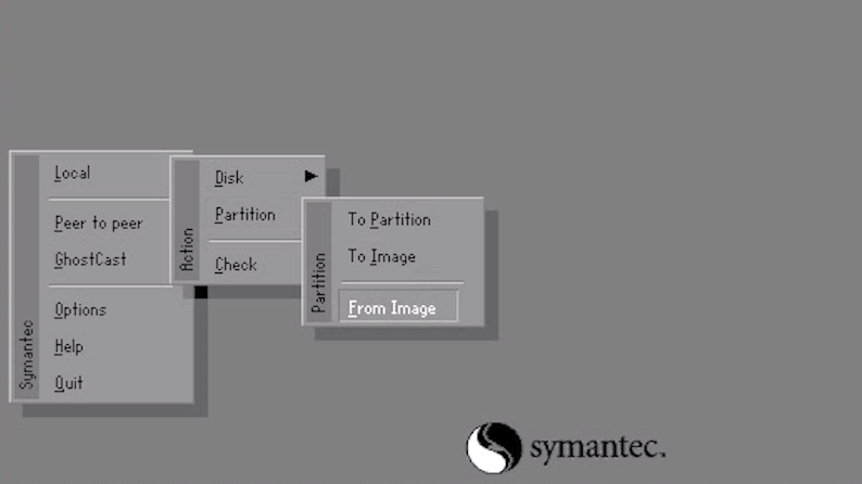 Local > Partition > Form Image